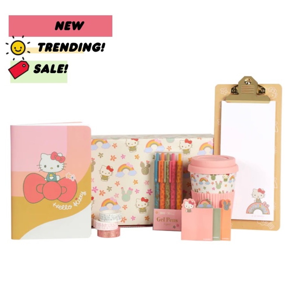 Hello Kitty X Erin Condren Desert Rainbow Deluxe Gift Box